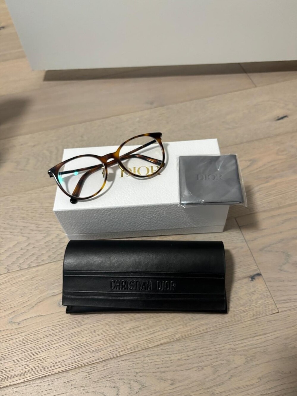 Dior Tortoiseshell Prescription Glasses